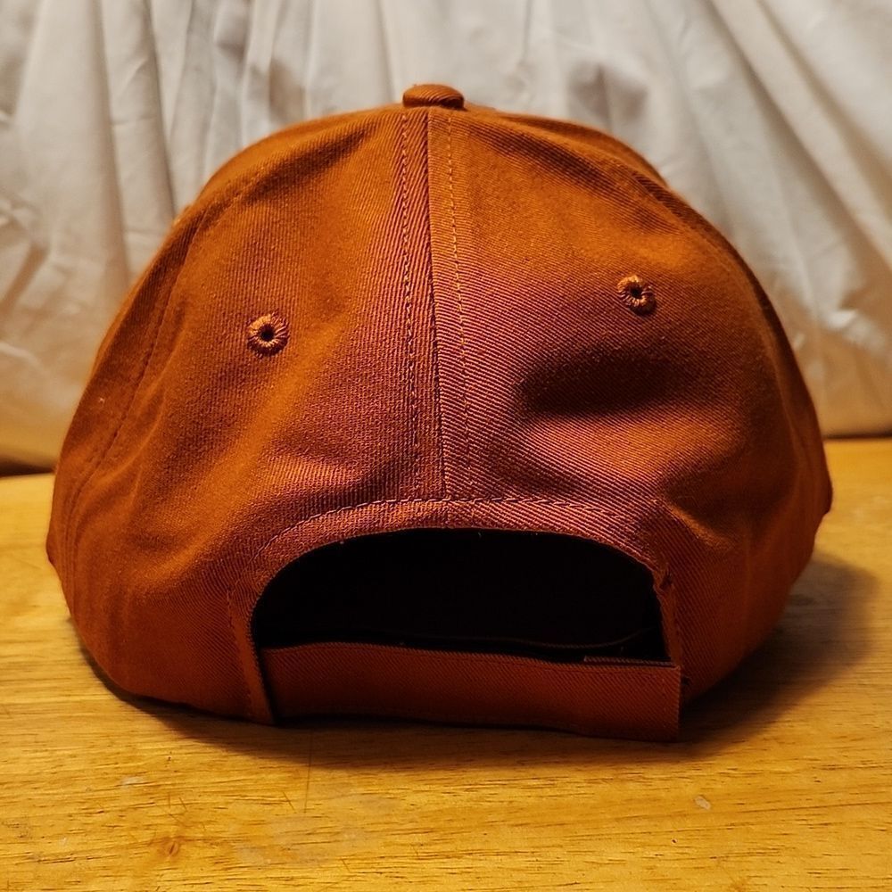 Schaefer Outfitters Rust Orange Velcroback Hat - New - Picture 4 of 11